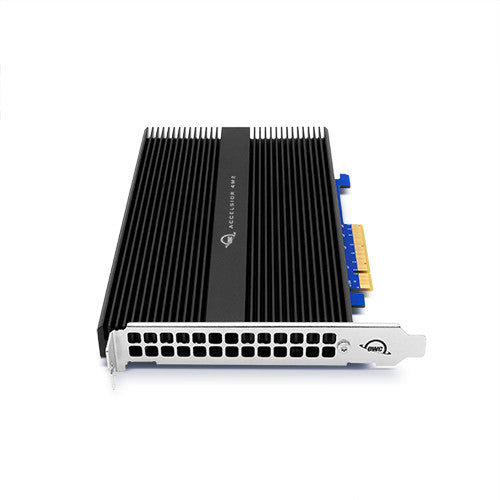 OWC Accelsior 4M2 PCIe M.2 NVMe SSD Adapter Card OWC Accelsior 4M2 PCIe M.2 NVMe SSD Adapter Card